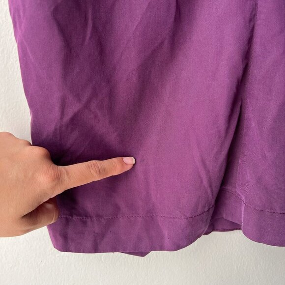 Free People Purple Simply Days V-neck Top - Picture 7 of 12